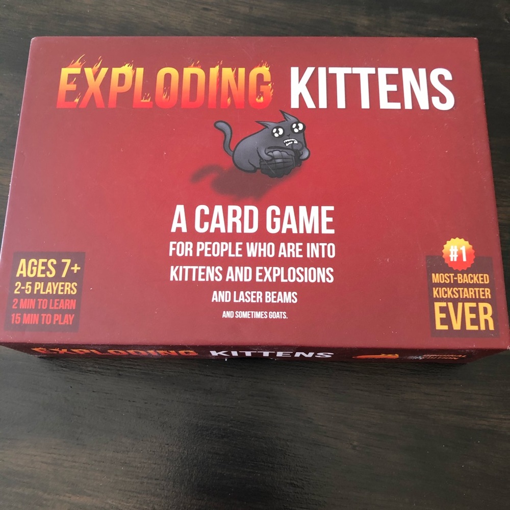 Exploding Kittens Card Game